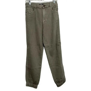 OAT NWOT’s denim button fly joggers. Size small